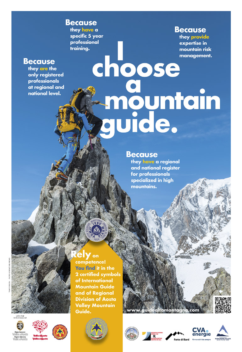 Io scelgo la Guida Alpina - Campagna UVGAM