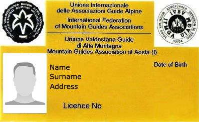 Tessera Guida Alpina